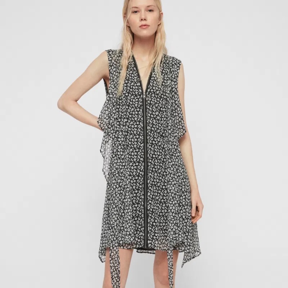 ALLSAINTS Women’s Jayda Scatter Dress Size Large